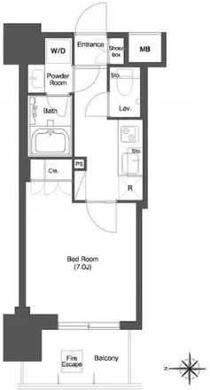 Image 2 - unnamed road, Nishi-Kamata 8-chome, Ota, 144-8621, Japan - Apartment for rent