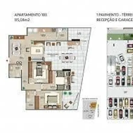 Buy this 3 bed apartment on Rua Honolulu in Praia do Morro, Guarapari - ES