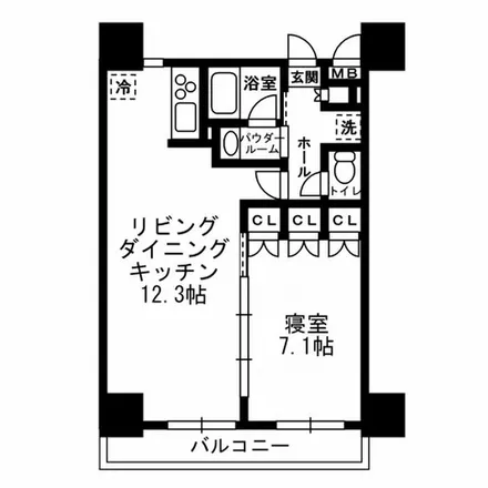 Image 2 - Ueno-Tsukishima Line, Tsukuda 1-chome, Chuo, 104-0051, Japan - Apartment for rent