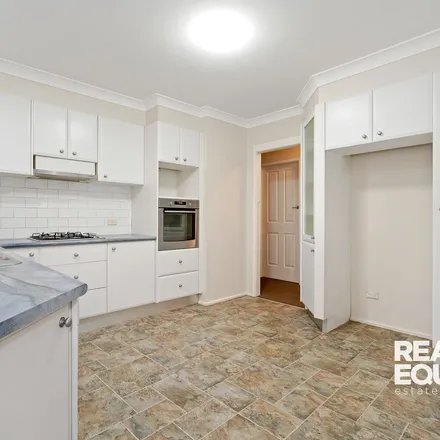 Rent this 4 bed apartment on Dredge Avenue in Moorebank NSW 2170, Australia
