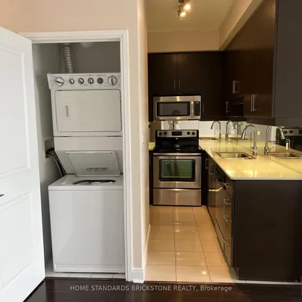 Rent this 2 bed apartment on Absolute Avenue in Mississauga, ON L4Z 0A9