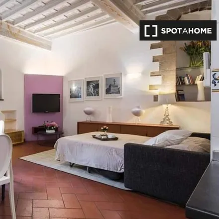 Rent this studio apartment on Via del Parione 8 R in 50123 Florence FI, Italy