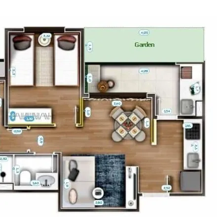 Buy this 3 bed apartment on Rua Direitos Humanos in Residencial Ana Célia 2, São José do Rio Preto - SP