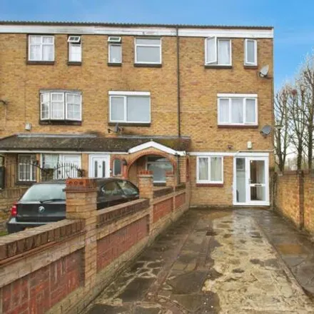 Buy this 4 bed townhouse on Whinchat Road in London, SE28 0DR