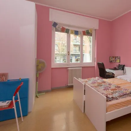 Rent this 4 bed room on Via Ettore Ponti in 38, 20143 Milan MI