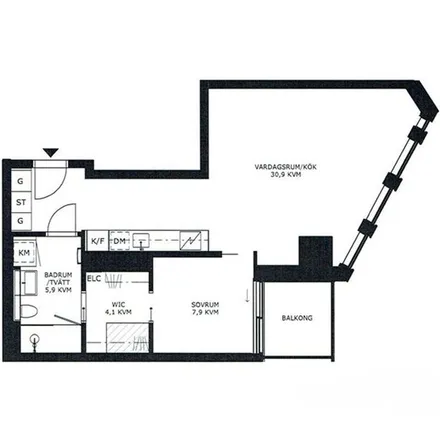 Image 3 - Korsvägen, 412 52 Gothenburg, Sweden - Apartment for rent