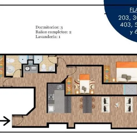 Buy this 3 bed apartment on Jirón de Castilla la Vieja in Santiago de Surco, Lima Metropolitan Area 15038