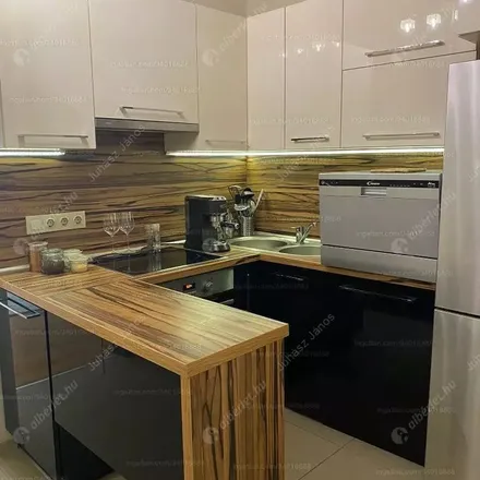 Rent this 1 bed apartment on Budapest in Lónyay utca 29, 1093
