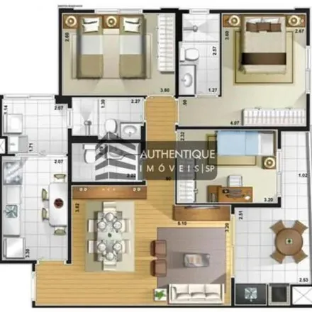Buy this 3 bed apartment on Rua São Paulo in Santo Antônio, São Caetano do Sul - SP