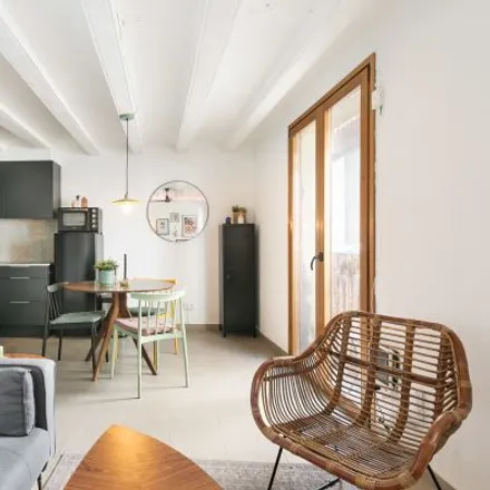 Rent this 1 bed apartment on Carrer de les Freixures in 11, 08003 Barcelona
