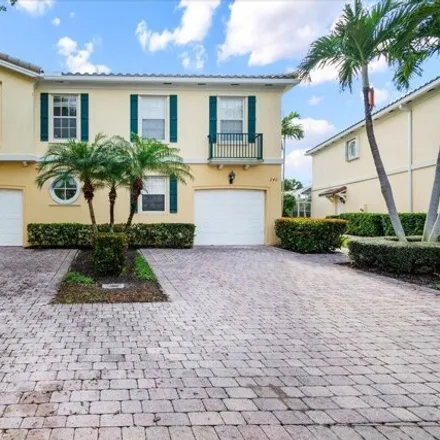 Buy this 3 bed townhouse on 280 Fortuna Drive in Monet, North Palm Beach