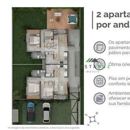 Buy this 2 bed apartment on Rua da Primavera in Campo d'Una, Imbituba - SC
