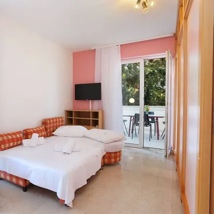 Rent this 1 bed apartment on 21318 Grad Omiš