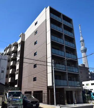 Rent this 1 bed apartment on unnamed road in Yokokawa 4-chome, Sumida