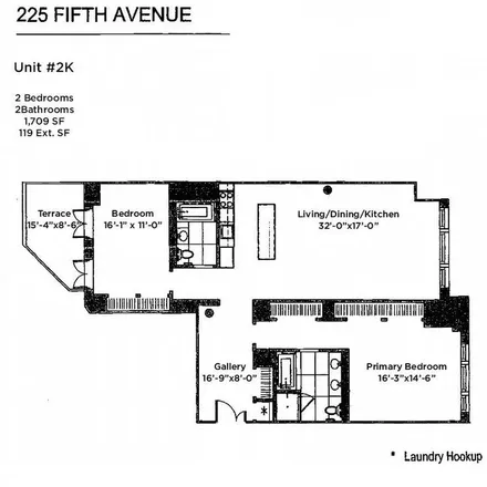 Rent this 2 bed apartment on 225 5th Avenue in New York, NY 10010