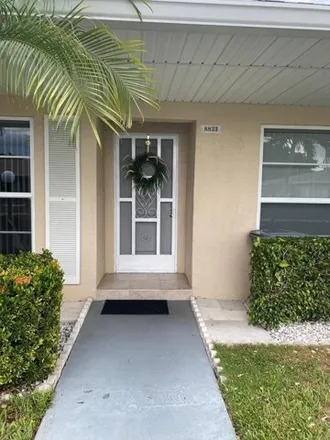 Rent this 1 bed condo on SK&W Insurance Service Inc. in 8718 Chevy Chase Drive, Boca Raton