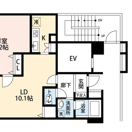 Image 2 - 江戸川区立第三松江小学校, Chiba-kaido Ave., Chuo 4-chome, Edogawa, 132-8501, Japan - Apartment for rent