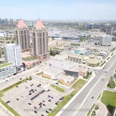 Rent this 1 bed apartment on M 1 condos in 3900 Confederation Parkway, Mississauga