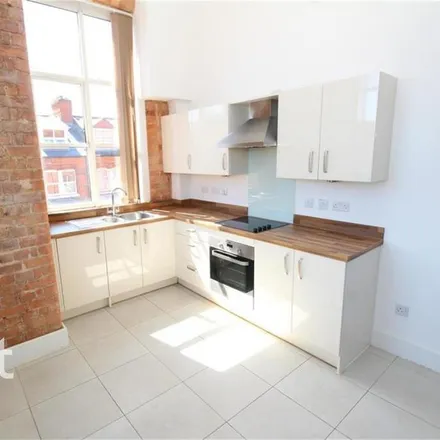 Rent this studio apartment on Co-operative Wholesale Society Wheatsheaf Boot and Shoe Works in Knighton Fields Road East, Leicester