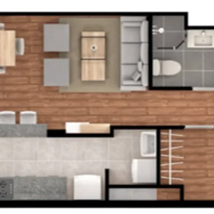 Buy this 2 bed apartment on Avenida José Gálvez 1453 in Lince, Lima Metropolitan Area 15046