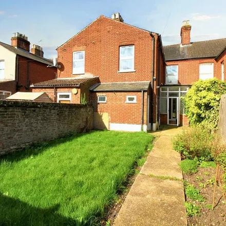 Rent this 4 bed townhouse on Lakenham Recreation Ground in City Road, Norwich