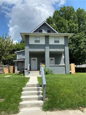 Rent this 1 bed house on 421 North Dequincy Street in Indianapolis, IN 46201