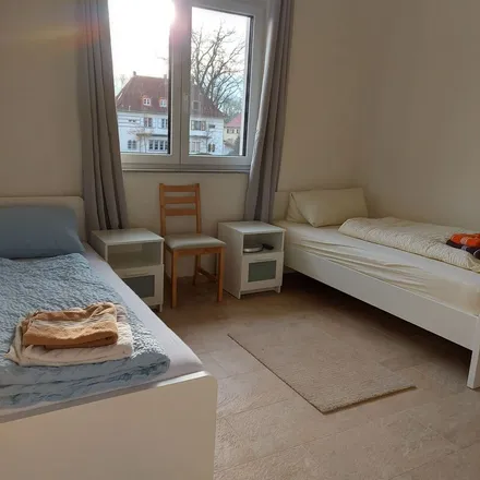 Rent this 1 bed apartment on Waldstraße 23 in 14612 Falkensee, Germany
