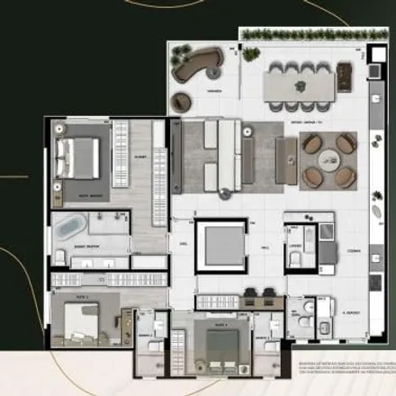 Buy this 3 bed apartment on Rua Carlos da Costa Branco in Tucanos, Londrina - PR