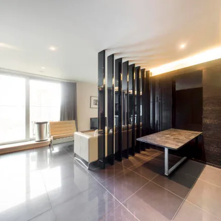 Rent this studio apartment on Pan Peninsula in Marsh Wall, Canary Wharf