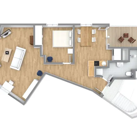 Rent this 2 bed apartment on Stadtgarten Karree in Venloer Straße 51, 50672 Cologne