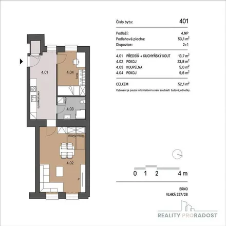 Image 5 - Vlhká 173/17, 602 00 Brno, Czechia - Apartment for rent