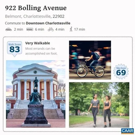 Image 7 - 922 Bolling Avenue, Belmont, Charlottesville, VA 22903, USA - House for sale