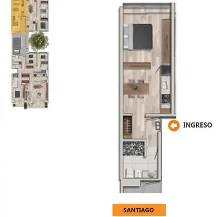 Buy this studio apartment on Santiago 560 in Alberto Olmedo, Rosario