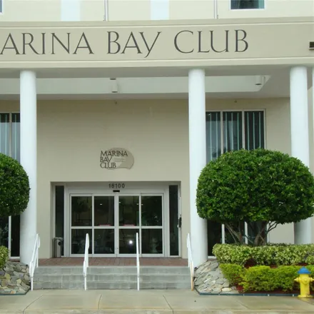 Rent this 2 bed apartment on Marina Bay Club in 18100 North Bay Road, Golden Shores