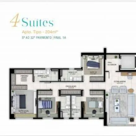 Buy this 4 bed apartment on Avenida H in Jardim Goiás, Goiânia - GO