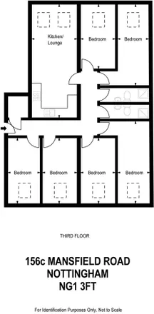 Image 8 - 158 Mansfield Road, Nottingham, NG1 3HW, United Kingdom - Apartment for rent