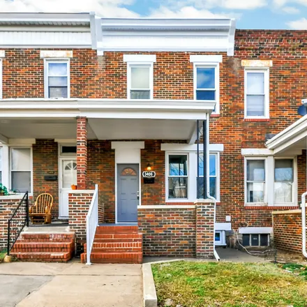 Rent this 2 bed townhouse on 3408 Cardenas Avenue in Baltimore, MD 21213