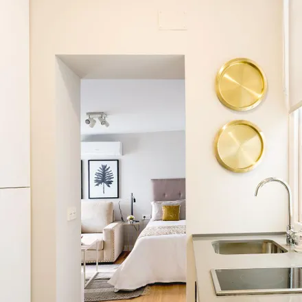 Rent this studio apartment on Calle Trinidad Grund in 28, 29001 Málaga