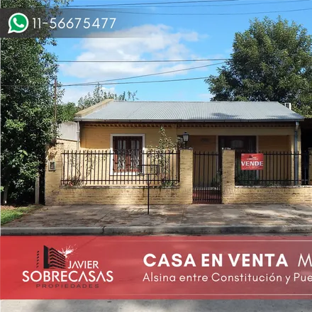 Buy this 2 bed house on Adolfo Alsina 734 in Partido de Marcos Paz, Marcos Paz