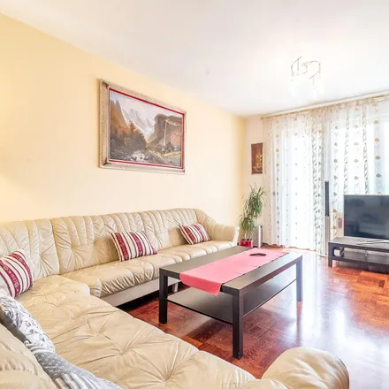 Rent this 1 bed apartment on Centar za odgoj i obrazovanje "Vinko Bek" in Ulica Dragojla Kušlana 59a, 10000 City of Zagreb