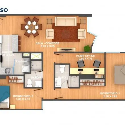 Buy this 3 bed apartment on Auto Servicio Master in Simon Bolivar Avenue, Pueblo Libre