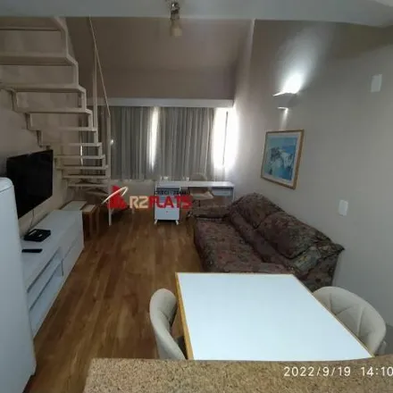 Rent this 1 bed apartment on Edifício Villaggio II in Rua Pintassilgo 12, Indianópolis