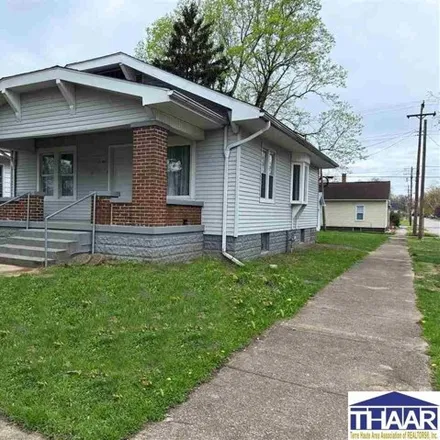 Buy this 2 bed house on 1199 Delaware Avenue in Twelve Points, Terre Haute