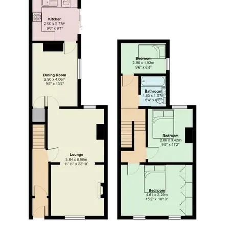 Rent this 3 bed townhouse on Harriet Street in Penarth, CF64 2JY