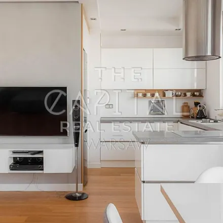 Rent this 3 bed apartment on Obrzeżna 16A in 02-691 Warsaw, Poland