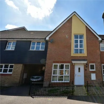 Rent this 3 bed townhouse on Disabled Only in Gwendolyn Buck Drive, Aylesbury