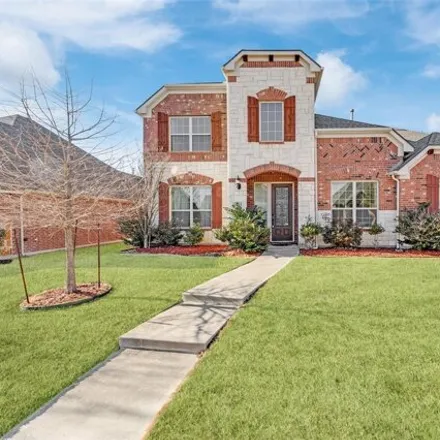 Rent this 4 bed house on 1044 Palmetto Dr in Allen, Texas