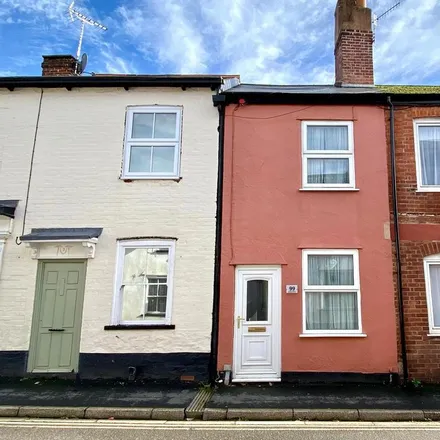 Rent this 2 bed townhouse on Bampton Street in Tiverton, EX16 6GB