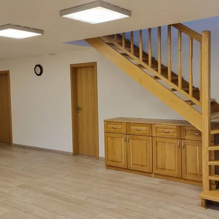 Rent this 1 bed apartment on Labská 220 in 277 15 Chrást, Czechia