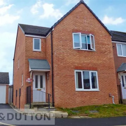 Rent this 3 bed house on Kilmarnock Grove in Heap Bridge, OL10 3FW